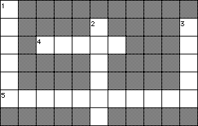 crossword puzzle grid